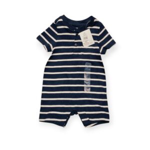stripe ss onesie