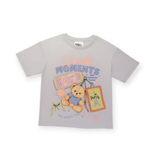 lovely moments print tee