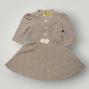 classy ls floral print dress