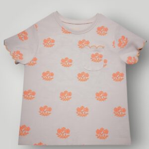 simple floral tee