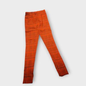 check pattern leggings