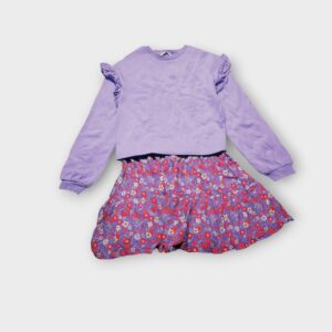 ls floral print dress