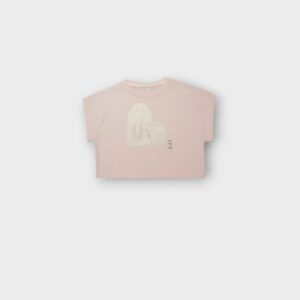 heart print tee