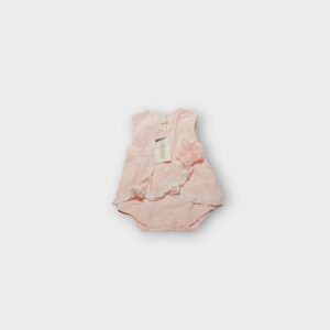 polka dot pattern dress + onesie
