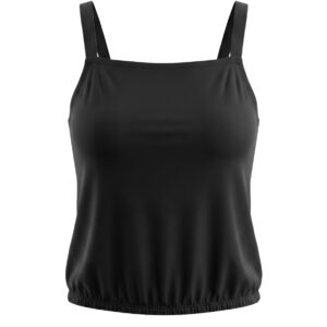 sleeveless cuffed top